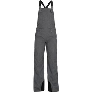 NWOT Obermeyer Women's Malta Charcoal Gray Ski Bib-Size 6